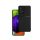 Műanyag telefonvédő (szilikon keret, ütésállóság, mágneses, bőr hatású hátlap, csíkos) FEKETE Samsung Galaxy A15 5G (SM-A156), Galaxy A15 (SM-A155)