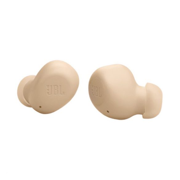 JBL WAVE BUDS bluetooth fülhallgató SZTEREO (v5.2, TWS, mikrofon, zajszűrő, IP54 + töltőtok) BÉZS