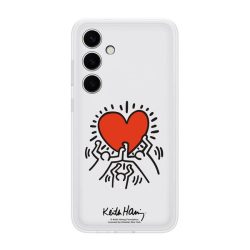   SAMSUNG műanyag telefonvédő (ütésállóság, cserélhető átlátszó + kártyazseb hátlap) FEHÉR Samsung Galaxy S24 (SM-S921)