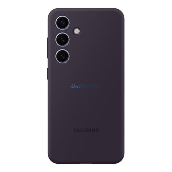 SAMSUNG szilikon telefonvédő SÖTÉTLILA Samsung Galaxy S24 (SM-S921)