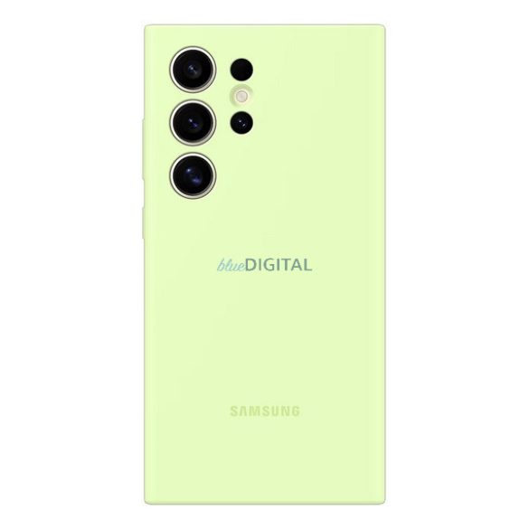 SAMSUNG szilikon telefonvédő VILÁGOSZÖLD Samsung Galaxy S24 Ultra (SM-S928)