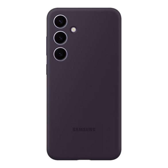 SAMSUNG szilikon telefonvédő SÖTÉTLILA Samsung Galaxy S24 Plus (SM-S926)