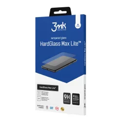   3MK HARD GLASS MAX LITE képernyővédő üveg (3D, 0.3mm, 9H) FEKETE Samsung Galaxy S24 Ultra (SM-S928)