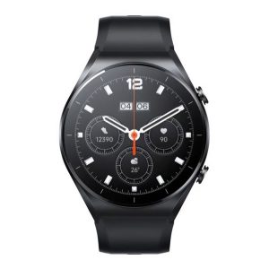 XIAOMI Watch S1 GL okosóra (szilikon szíj, aktivitásmérő, pulzusmérő, 3D edzett üveg, GPS, NFC, vízálló) FEKETE