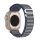 DUX DUCIS GS pótszíj (egyedi méret, nagy, textil, állítható) SÖTÉTKÉK Apple Watch Ultra 2 49mm, Watch Ultra 49mm, Watch Series 9 45mm 