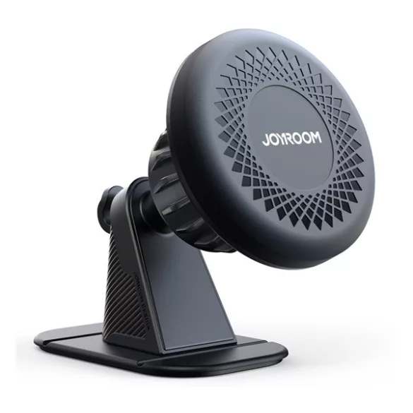 JOYROOM autós tartó (műszerfalra, öntapadó, mágneses) SÖTÉTSZÜRKE 