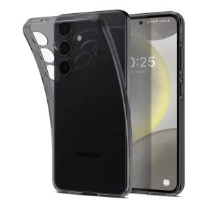 SPIGEN LIQUID CRYSTAL szilikon telefonvédő (ütésállóság, légpárnás sarok) SZÜRKE Samsung Galaxy S24 (SM-S921)