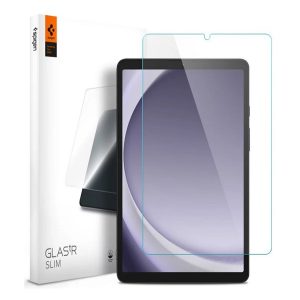 SPIGEN TR SLIM HD képernyővédő üveg (2.5D, tok barát, ultravékony, 0.2mm, 9H) ÁTLÁTSZÓ Samsung Galaxy Tab A9 LTE (SM-X115), Galaxy Tab A9 WIFI (SM-X110)