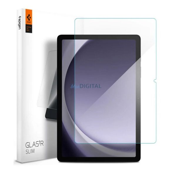 SPIGEN TR SLIM HD képernyővédő üveg (2.5D, tok barát, ultravékony, 0.2mm, 9H) ÁTLÁTSZÓ Samsung Galaxy Tab A9 Plus 5G (SM-X216), Galaxy Tab A9 Plus WIFI (SM-X210)