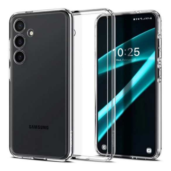 SPIGEN ULTRA HYBRID műanyag telefonvédő (ütésállóság, légpárnás keret) ÁTLÁTSZÓ Samsung Galaxy S24 Plus (SM-S926)