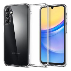 SPIGEN ULTRA HYBRID műanyag telefonvédő (ütésállóság, légpárnás keret) ÁTLÁTSZÓ Samsung Galaxy A15 5G (SM-A156), Galaxy A15 (SM-A155)