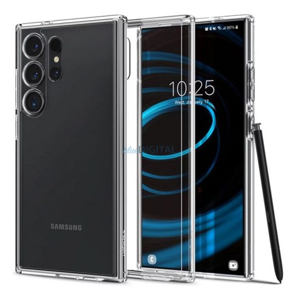 SPIGEN ULTRA HYBRID műanyag telefonvédő (ütésállóság, légpárnás keret) ÁTLÁTSZÓ Samsung Galaxy S24 Ultra (SM-S928)