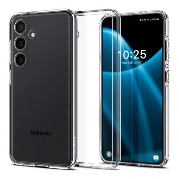 SPIGEN ULTRA HYBRID műanyag telefonvédő (ütésállóság, légpárnás keret) ÁTLÁTSZÓ Samsung Galaxy S24 (SM-S921)
