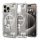 SPIGEN ULTRA HYBRID ZERO ONE műanyag telefonvédő (ütésállóság, légpárnás keret, MagSafe) TITÁN Apple iPhone 15 Pro Max
