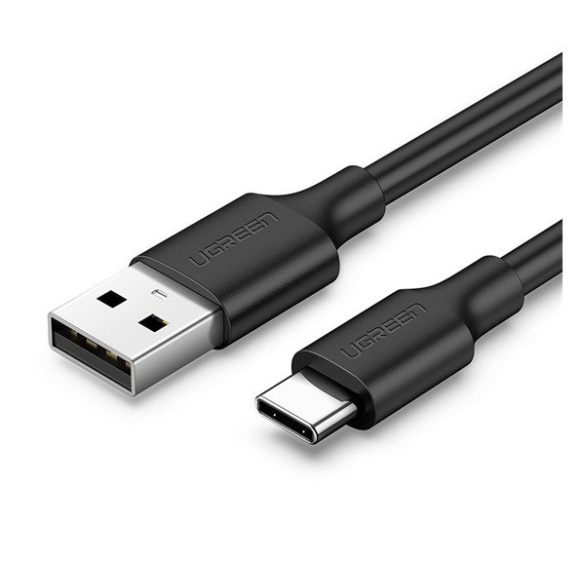 UGREEN adatkábel (USB - Type-C, 3A, gyorstöltő, 300cm) FEKETE