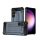 Defender műanyag telefonvédő (ütésállóság, légpárnás sarok, szilikon belső, fémhatás) SÖTÉTKÉK Samsung Galaxy S24 Plus (SM-S926)