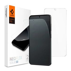 SPIGEN NEOFLEX képernyővédő fólia 2db (full screen, tok barát) ÁTLÁTSZÓ Samsung Galaxy S24 (SM-S921)