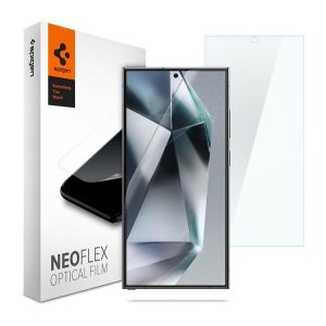 SPIGEN NEOFLEX képernyővédő fólia 2db (full screen, tok barát) ÁTLÁTSZÓ Samsung Galaxy S24 Ultra (SM-S928)