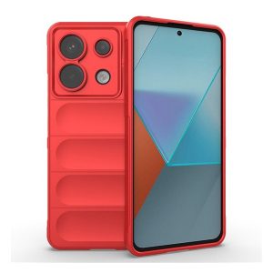 Szilikon telefonvédő (ütésállóság, kameravédő, 3D) PIROS Xiaomi Redmi Note 13 Pro 5G
