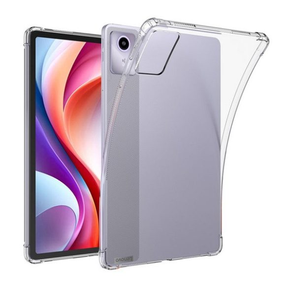 Szilikon telefonvédő (ütésállóság, légpárnás sarok) ÁTLÁTSZÓ Lenovo Tab M11 (TB330)