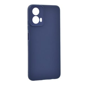 Szilikon telefonvédő (matt) SÖTÉTKÉK Motorola Moto G34 5G (XT-2363)