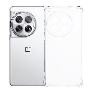 Szilikon telefonvédő (ütésállóság, légpárnás sarok) ÁTLÁTSZÓ OnePlus 12 5G