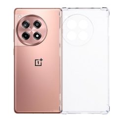   Szilikon telefonvédő (ütésállóság, légpárnás sarok) ÁTLÁTSZÓ OnePlus 12R 5g