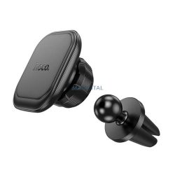   HOCO BRILLIANT autós tartó (szellőzőre, mágneses, 360°, 4.5-7.0" méret) FEKETE