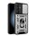 Defender műanyag telefonvédő (ütésállóság, szilikon belső, tartógyűrű, kameravédő) EZÜST Samsung Galaxy A35 5G (SM-A356)
