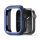 DUX DUCIS BAMO műanyag óra keret (ütésállóság) SÖTÉTKÉK Apple Watch Series 9 45mm, Watch Series 8 45mm, Watch Series 7 45mm