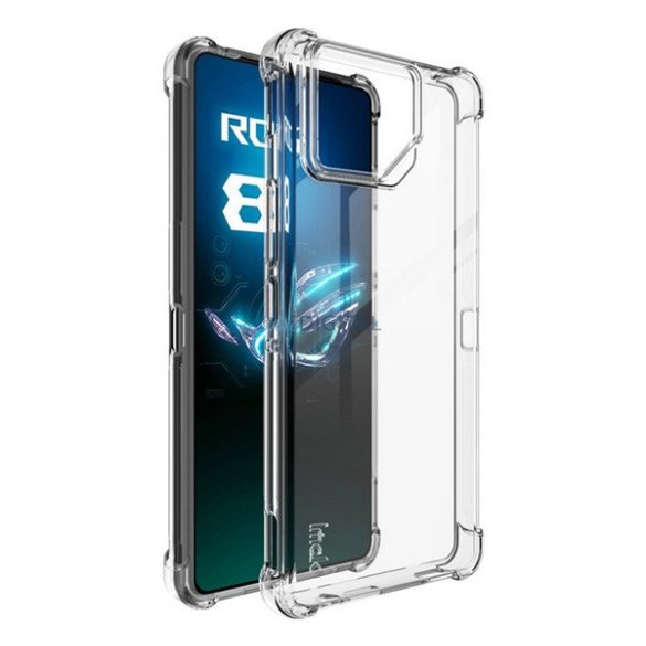 IMAK szilikon telefonvédő (ütésállóság, légpárnás sarok) ÁTLÁTSZÓ Asus ROG Phone 8 Pro