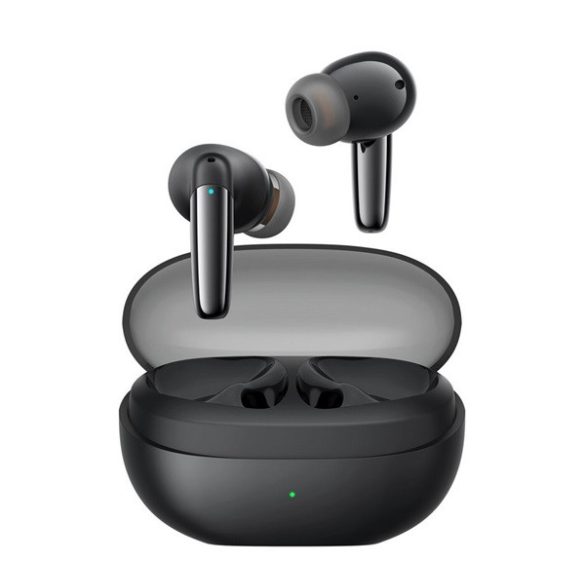 JOYROOM JBUDS bluetooth fülhallgató SZTEREO (v5.3, TWS, mikrofon, zajszűrő, IPX4, cseppálló + töltőtok) FEKETE