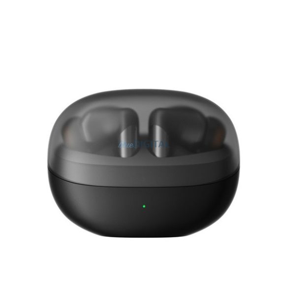 JOYROOM JBUDS bluetooth fülhallgató SZTEREO (v5.3, TWS, mikrofon, zajszűrő, IPX4, cseppálló + töltőtok) FEKETE