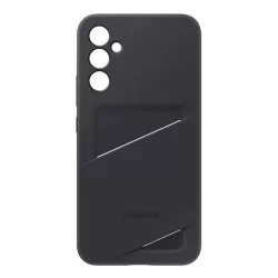   SAMSUNG szilikon telefonvédő (kártyazseb) FEKETE Samsung Galaxy A35 5G (SM-A356)