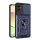 Defender műanyag telefonvédő (ütésállóság, szilikon belső, tartógyűrű, kameravédő) SÖTÉTKÉK Samsung Galaxy A05 (SM-A055F)