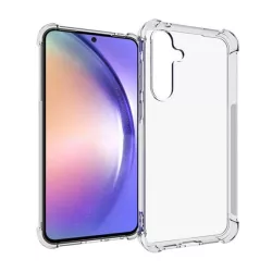   Szilikon telefonvédő (ütésállóság, légpárnás sarok) ÁTLÁTSZÓ Samsung Galaxy A55 5G (SM-A556)