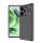 Szilikon telefonvédő (ütésállóság, légpárnás sarok, karbon minta) FEKETE Xiaomi Redmi Note 13 Pro Plus 5G