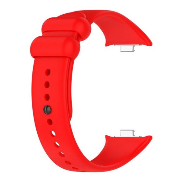 Pótszíj (egyedi méret, szilikon) PIROS Xiaomi Smart Band 8 Pro, Redmi Watch 4