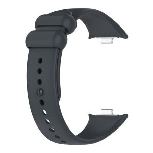 Pótszíj (egyedi méret, szilikon) SÖTÉTSZÜRKE Xiaomi Smart Band 8 Pro, Redmi Watch 4