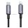 USAMS U82 adatkábel (Type-C - lightning, 30W, PD gyorstöltő, 25cm, cipőfűző) SÖTÉTSZÜRKE USAMS U82 adatkábel (Type-C - lightning, 30W, PD gyorstöltő, 25cm, cipőfűző) SÖTÉTSZÜRKE