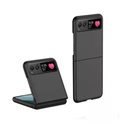 Szilikon telefonvédő (matt) FEKETE Motorola Razr 40 5G
