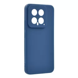 Szilikon telefonvédő (matt) SÖTÉTKÉK Xiaomi 14 5G