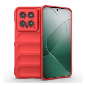 Szilikon telefonvédő (ütésállóság, kameravédő, 3D) PIROS Xiaomi 14 5G