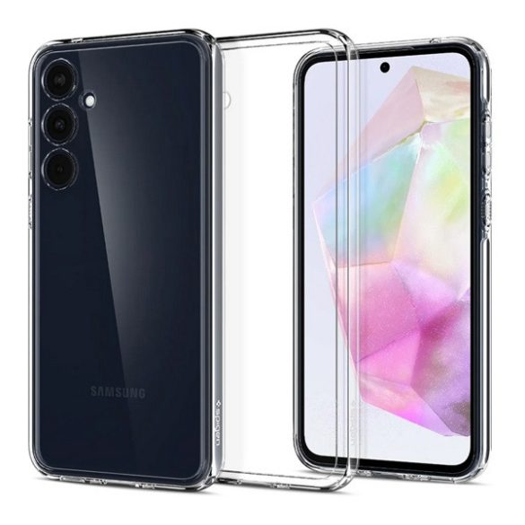 SPIGEN ULTRA HYBRID műanyag telefonvédő (ütésállóság, légpárnás keret) ÁTLÁTSZÓ Galaxy A35 5G