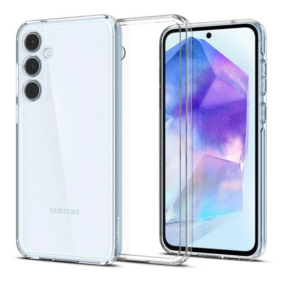 SPIGEN ULTRA HYBRID műanyag telefonvédő (ütésállóság, légpárnás keret) ÁTLÁTSZÓ Galaxy A55 5G