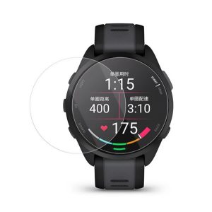 Kijelzővédő üveg 2db (9H) ÁTLÁTSZÓ Garmin Forerunner 165, Garmin Forerunner 165 Music