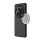 NILLKIN CAMSHIELD PROP műanyag telefonvédő (szilikon keret, ütésállóság, kameravédő, kitámasztó, csíkos) FEKETE Honor Magic6 Pro 5G