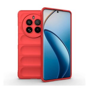 Szilikon telefonvédő (ütésállóság, kameravédő, 3D) PIROS Realme 12 Pro Plus, 12 Pro