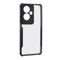   Szilikon telefonvédő (ütésállóság, légpárnás sarok, akril hátlap, kameravédő) FEKETE Oppo A79