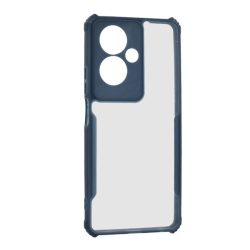   Szilikon telefonvédő (ütésállóság, légpárnás sarok, akril hátlap, kameravédő) SÖTÉTKÉK Oppo A79